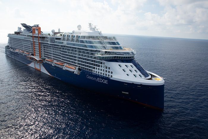 A photo of the Celebrity Edge cruise ship